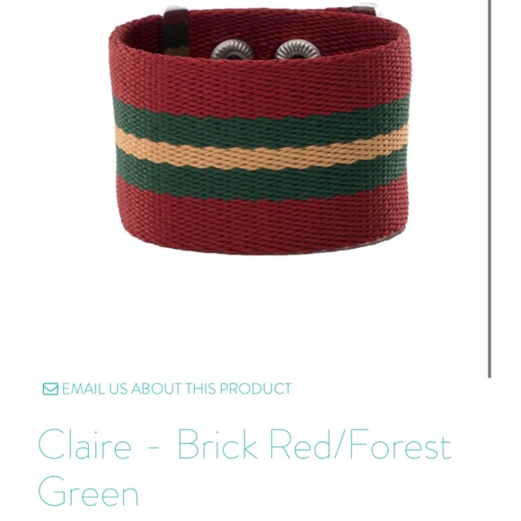 Rustic Cuff set of 3 Claire snap closure bracelets cuffs - Picture 7 of 8